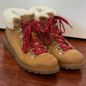 Sorel Ainsley Conquest Waterproof Boots Women’s Size 9 Color Elk